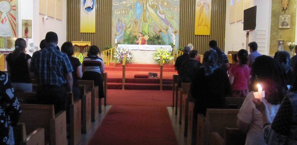Chaldeans of Hamilton pray for the victims of Al-Karrada