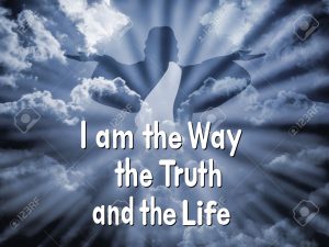 47218032-Jesus-with-the-word-I-am-the-way-the-truth-and-the-life--Stock-Photo